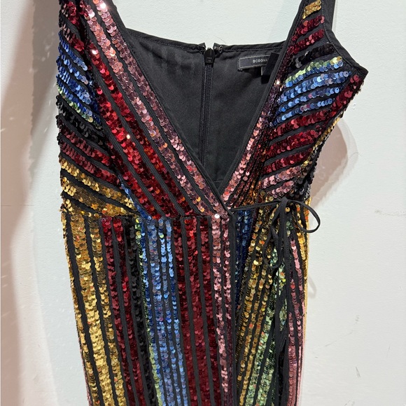 Sequin Multicolor BCBGMAXAZRIA Dress - Picture 2 of 8